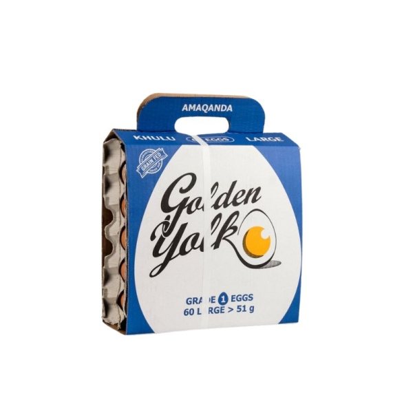 GOLDEN YOLK EGGS LARGE 60'S Striker Meat