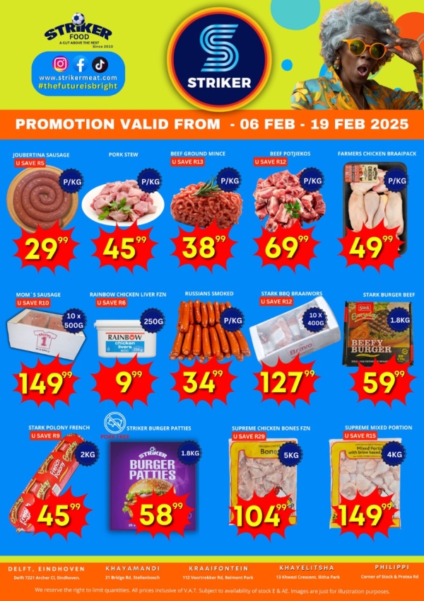 Promotions - Striker Meat